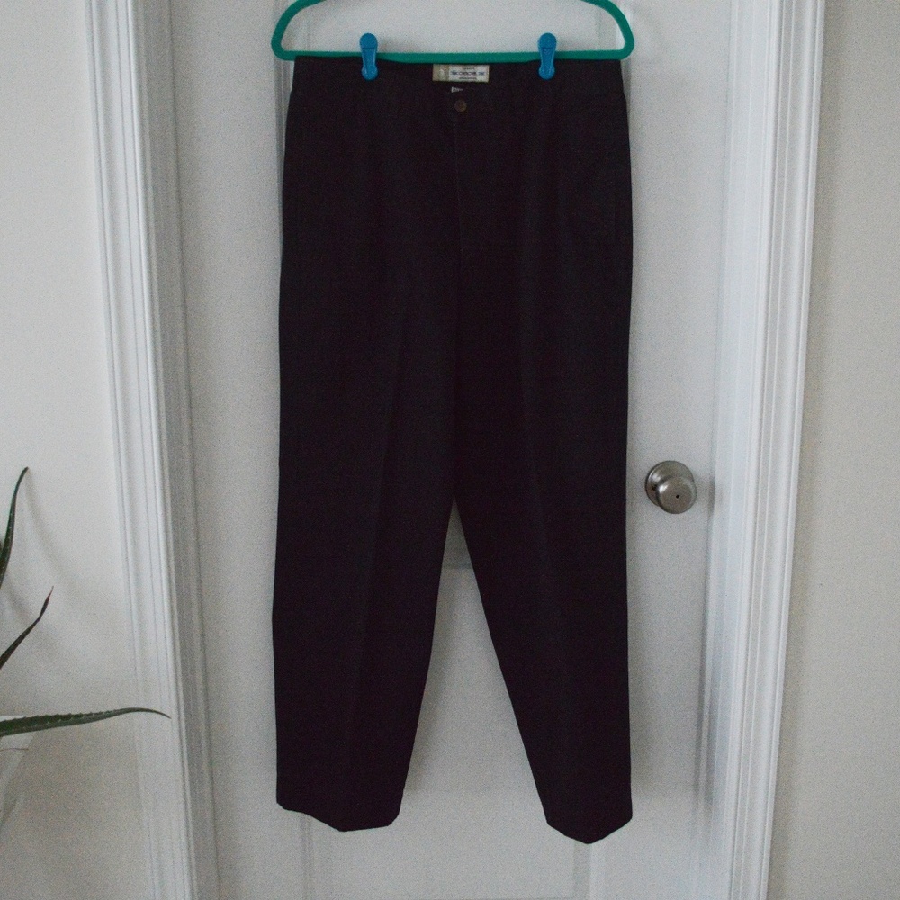 Cherokee Black Khaki Pants 33 x 30
